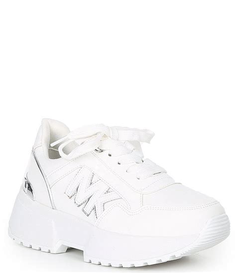 Michael Kors Big Girls Cosmo Chunky Maddy Logo Sneakers